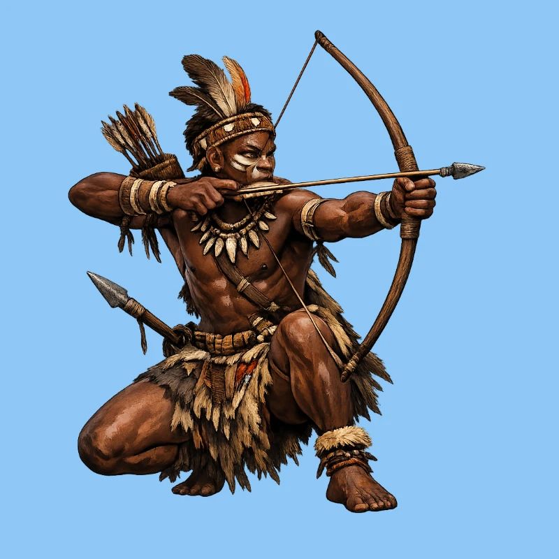 Bogenjäger der Wildnis