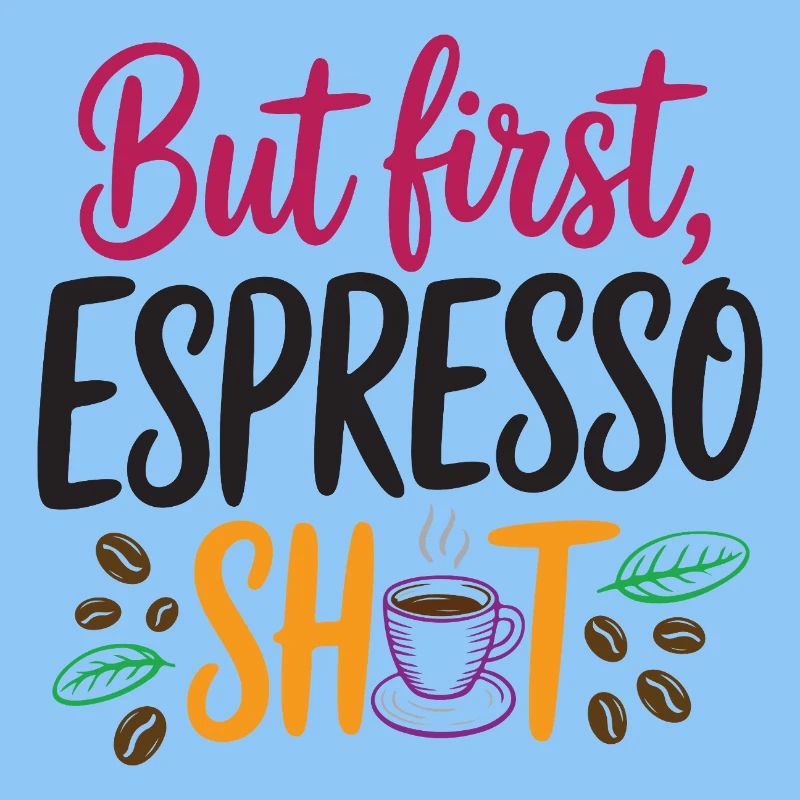 Aber erster Espresso-Shot