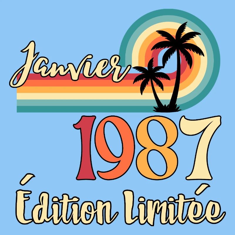 Janvier 1987 – Édition limitée rétro