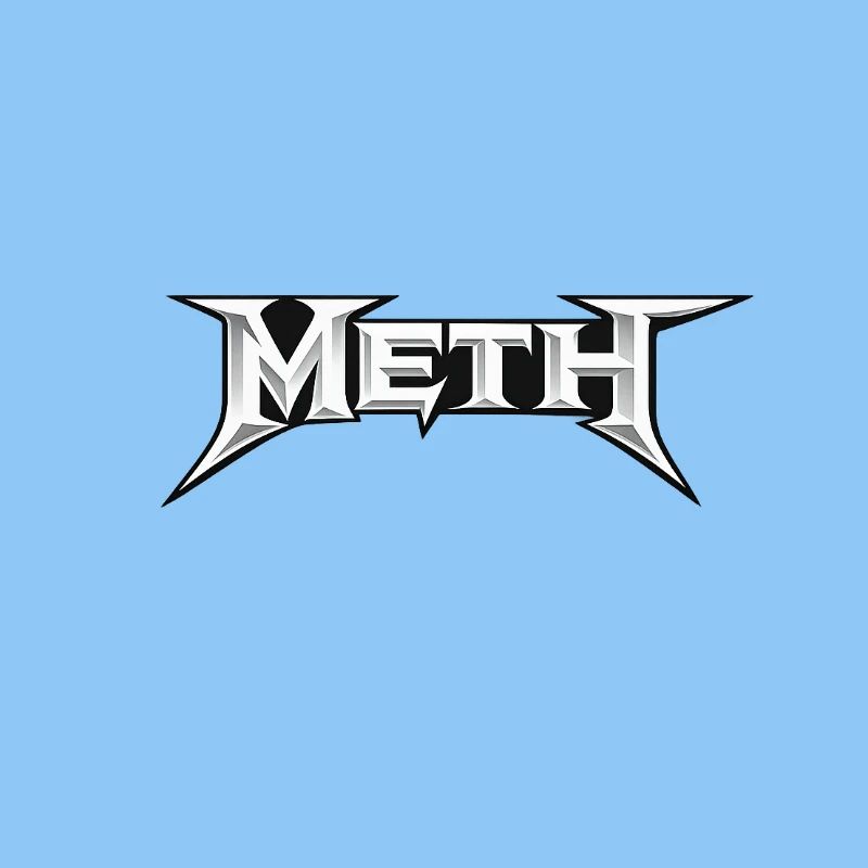 "Meth" – Design einer Metallparodie