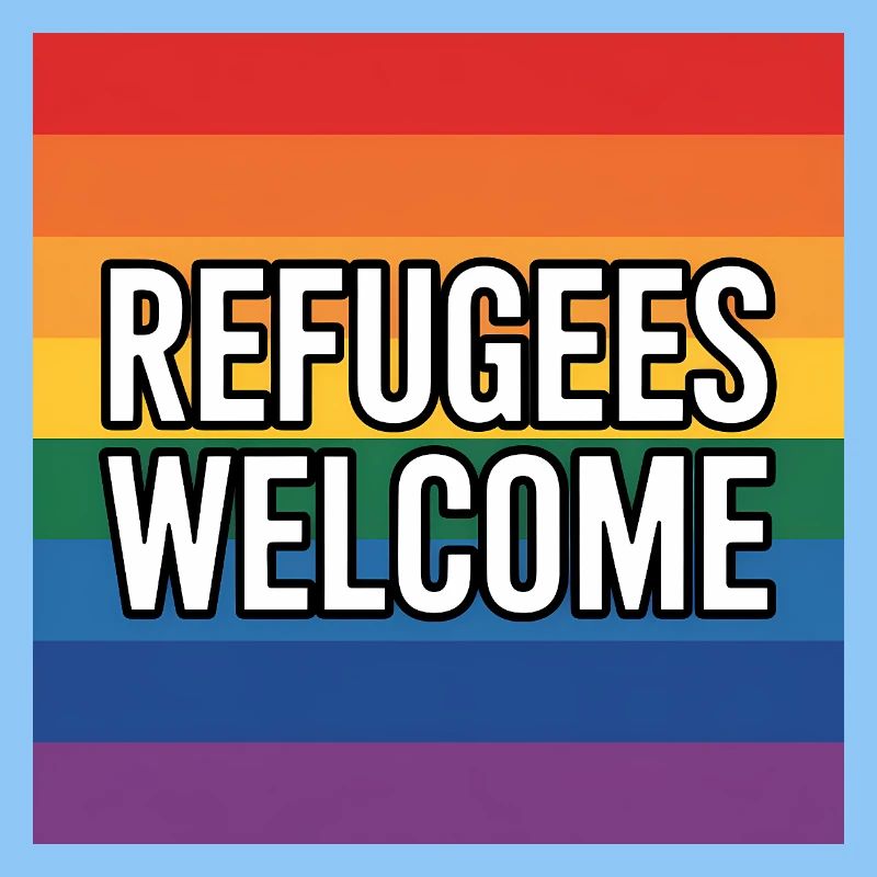 Refugees Welcome - Antifascist Merch