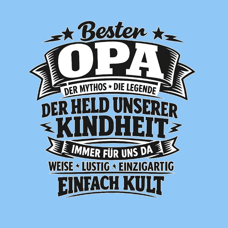 Bester Opa Held der Kindheit