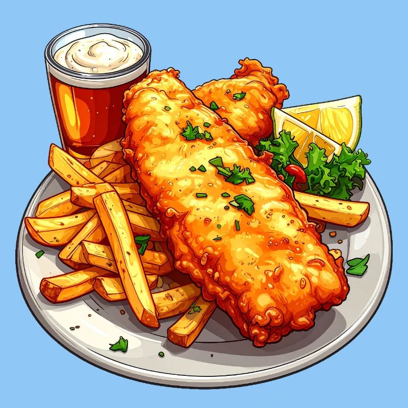 Fish and chips