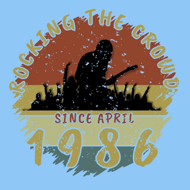 40. Geburtstag Rocking the crowd GIT 04/1986