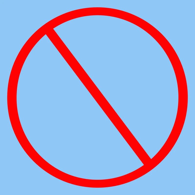 Panneau d’interdiction Panneau d’avertissement d’interdiction