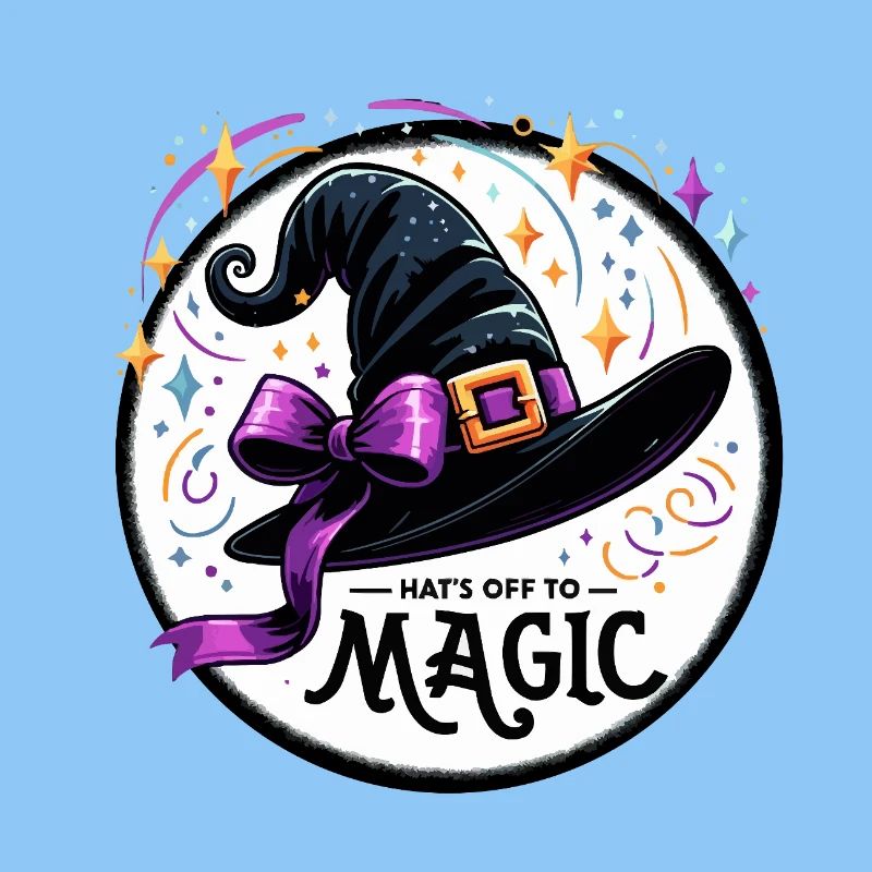 Witch Hat Magic Illustration