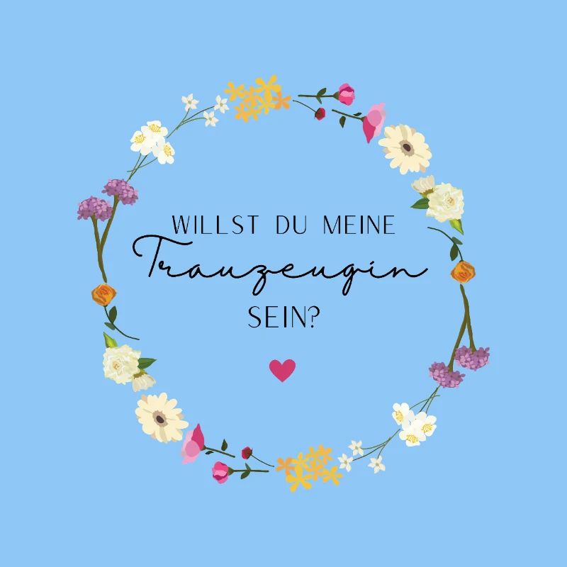Trauzeugin fragen Idee