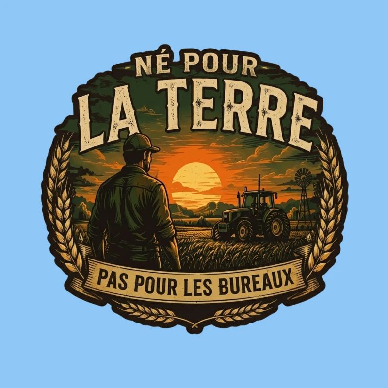 Né pour la Terre, pas pour les bureaux