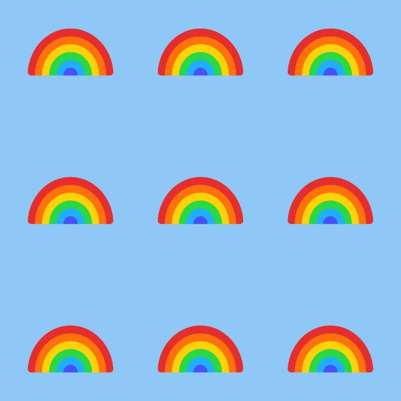 Rainbow Pattern - Happy Pride
