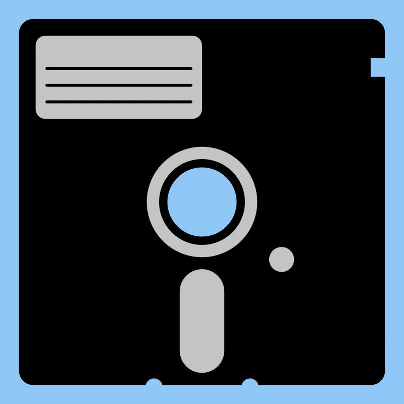 retro floppy disk