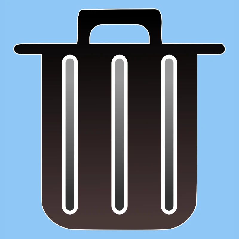 GARBAGE TRASH CAN