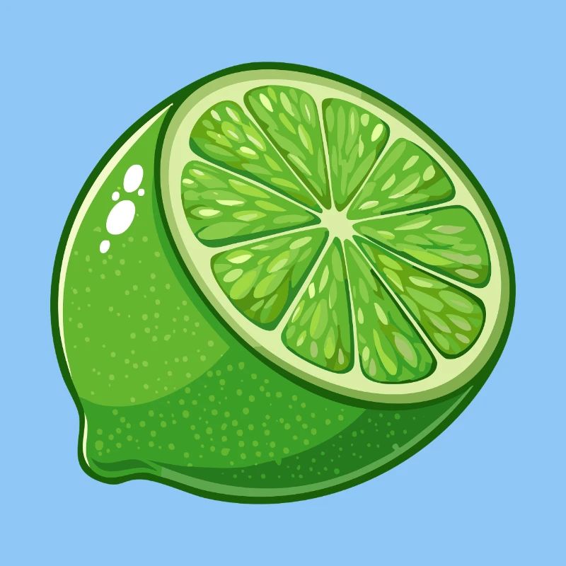 Citron vert Citron vert Fruit Fruit Dessin
