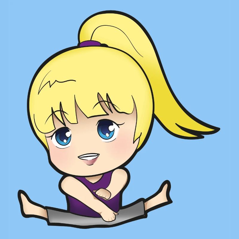 Chibi Anime Manga Splitkick