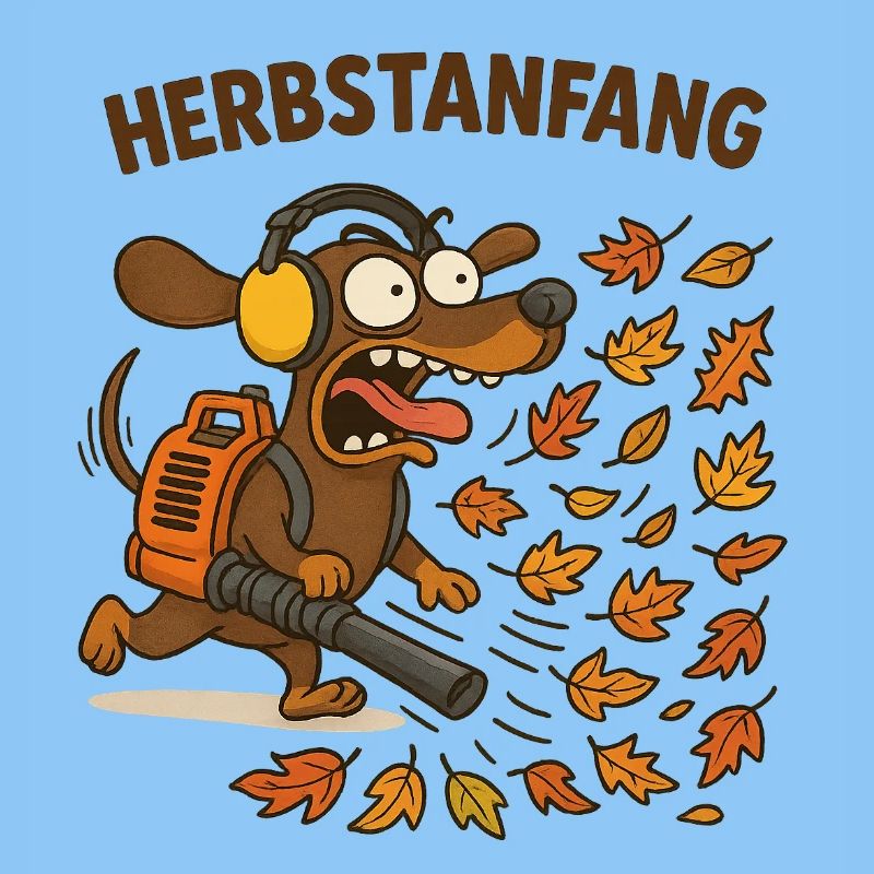 Début de l’automne teckel