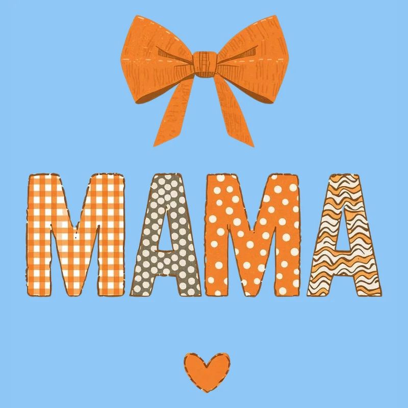 Maman Orange Motifs Patchwork