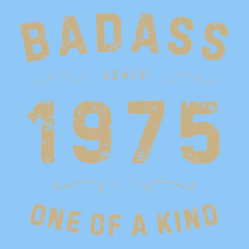 Badass 1975: Unique retro style