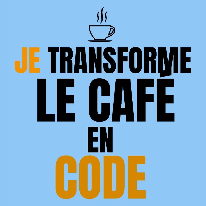 Je transforme le code en café