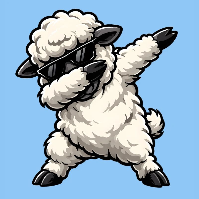 Dabbing Sheep