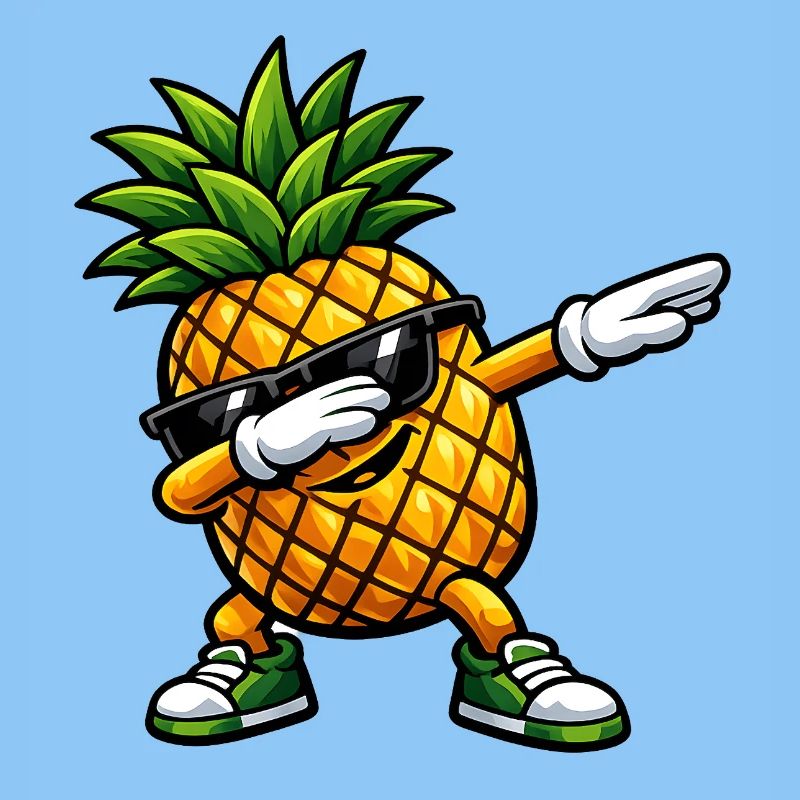 Dabbing Ananas