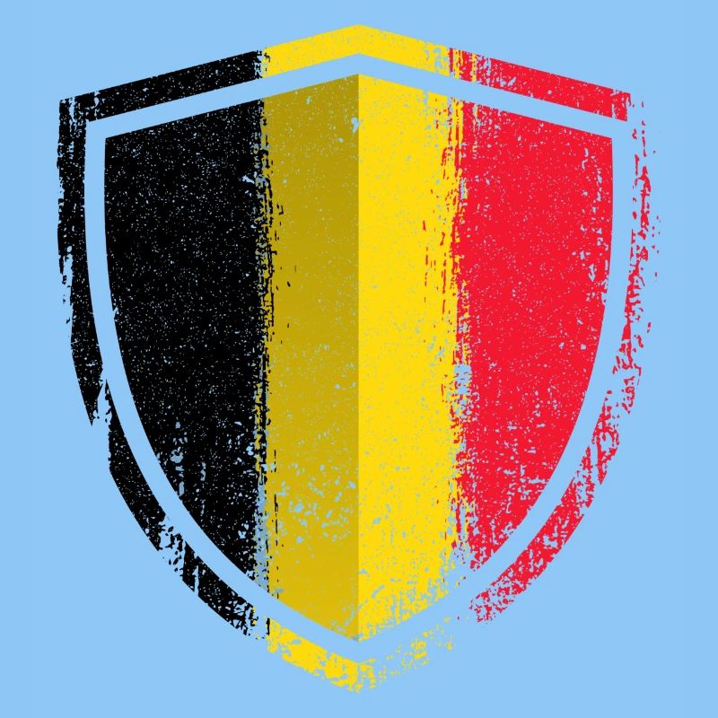 German Flag Shield Emblem