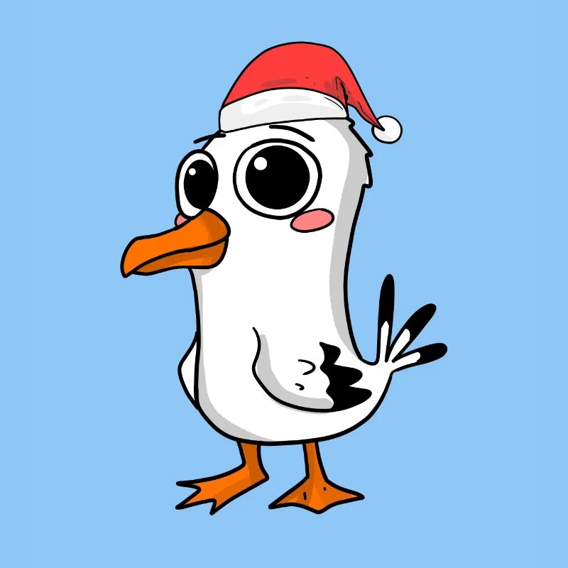 Seagull Christmas