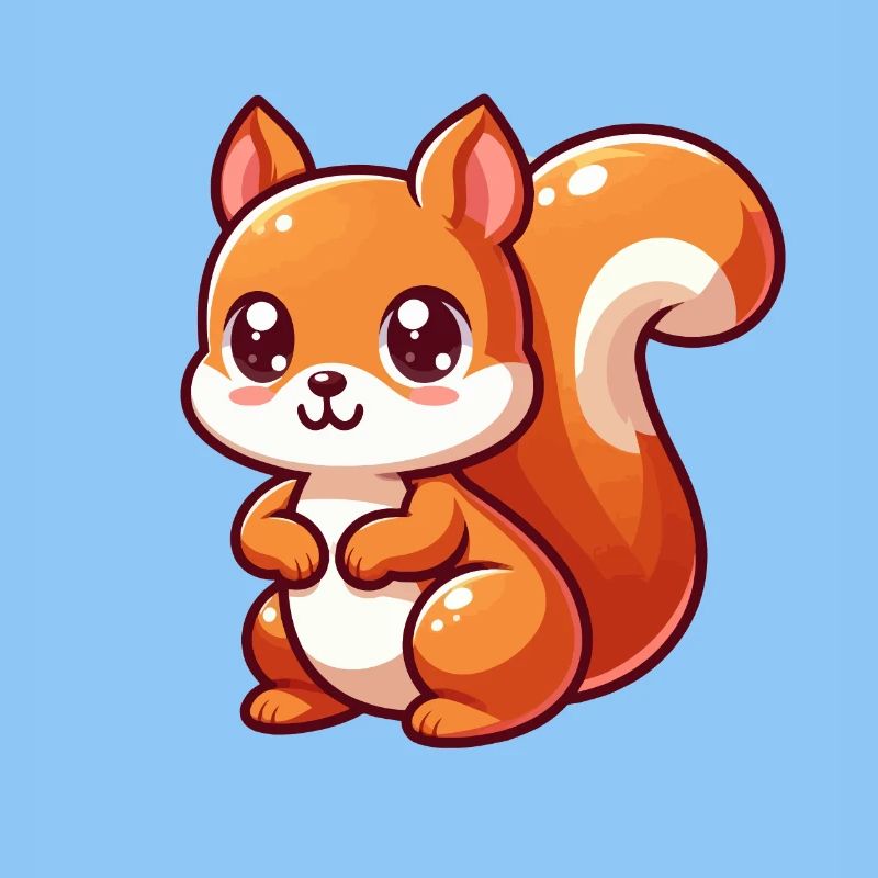 Kawaii Squirrel