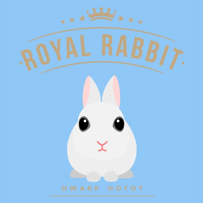ROYAL RABBIT Dwarf hotot - Dwarf hotot
