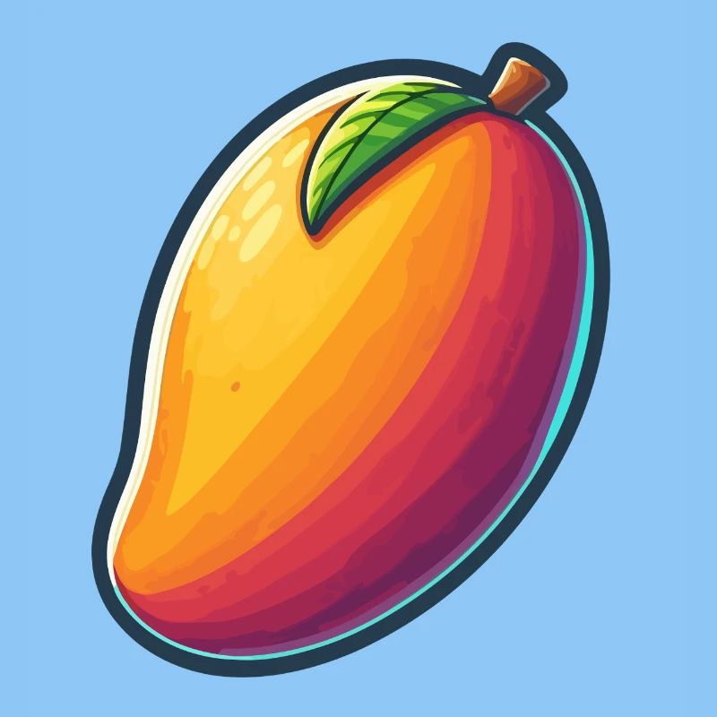 Design Mango Vibrant Abstract
