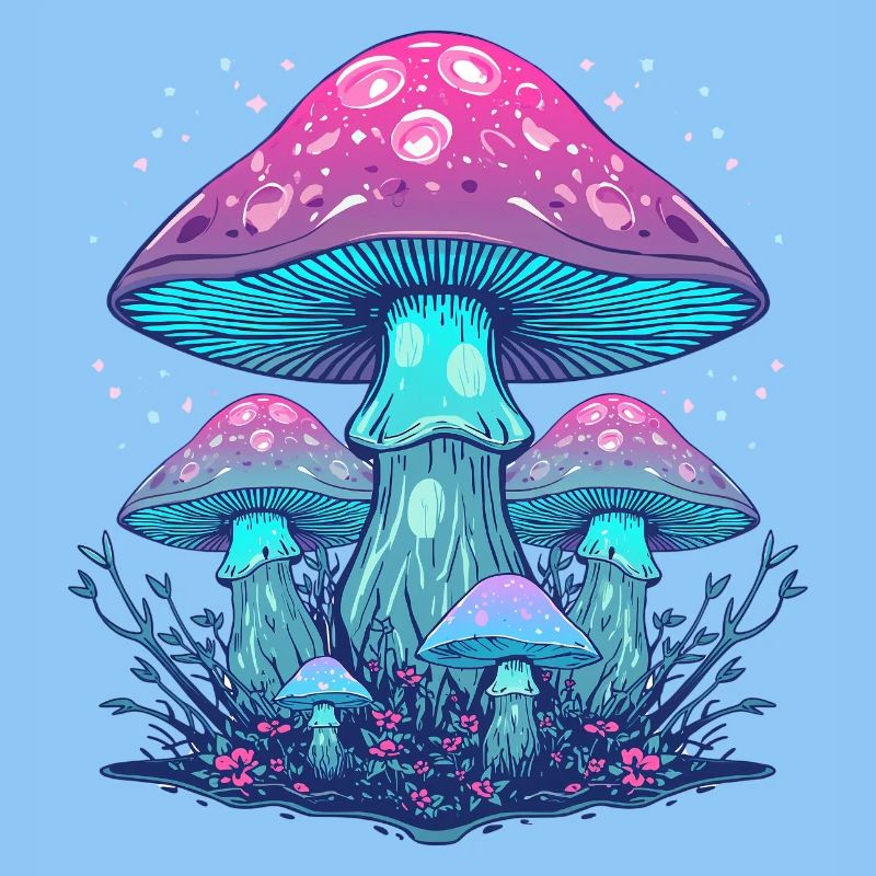 Ätherische Neonpilze