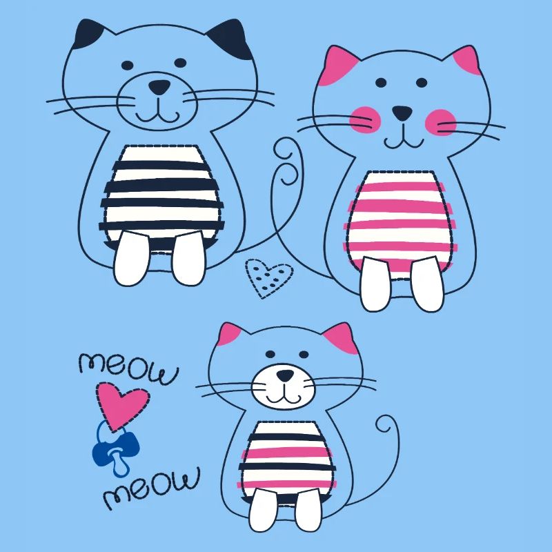 Chats rayés