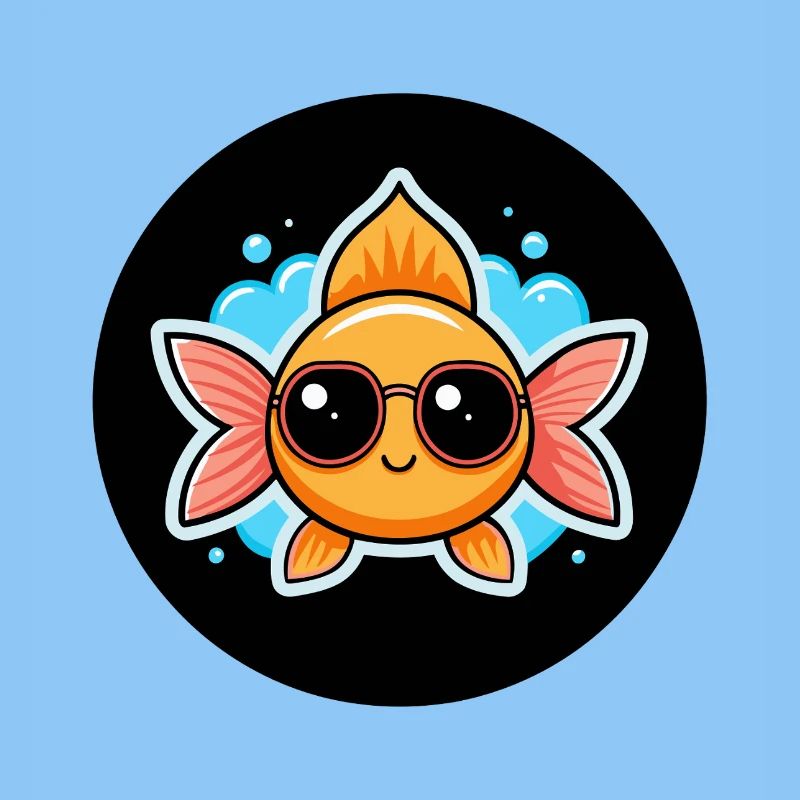 Poisson Chouette et Lunettes
