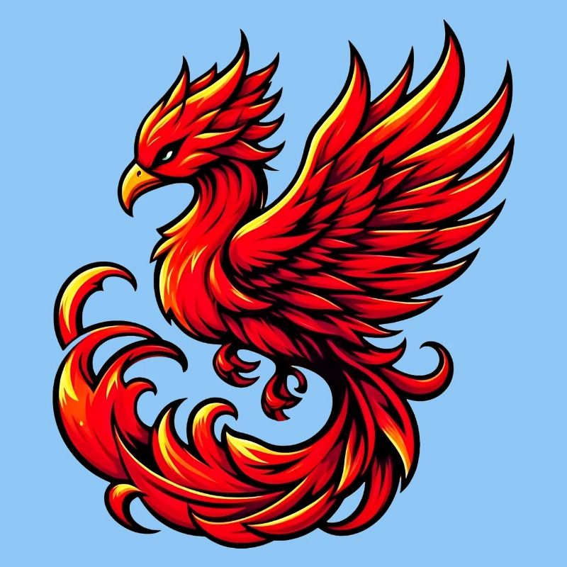 Phénix rouge