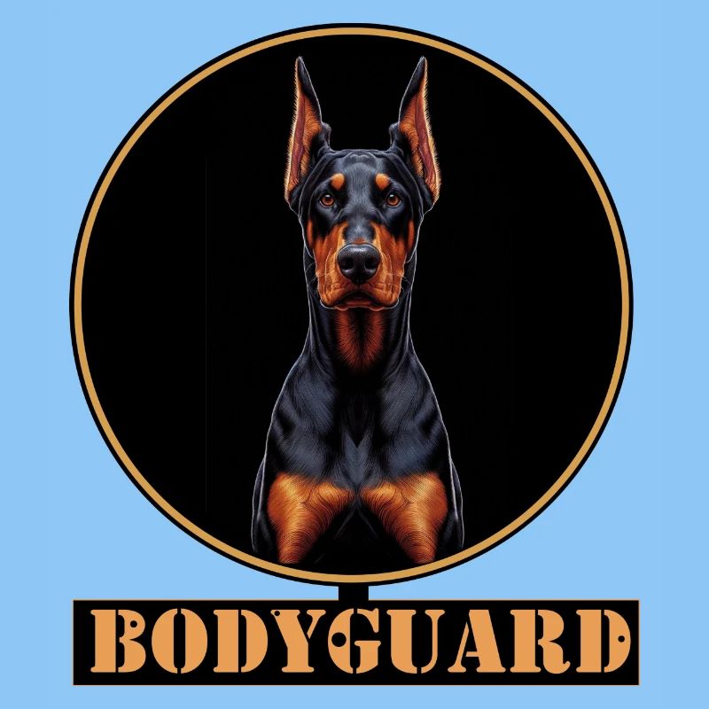 Bodyguard Dobermann Kreis