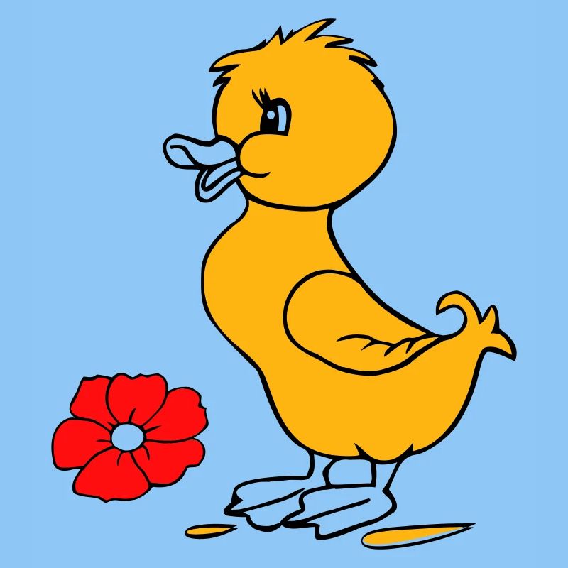 Poussins de Pâques Joyeuses Pâques