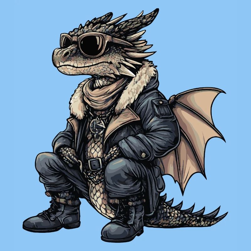Drache Cool Winter