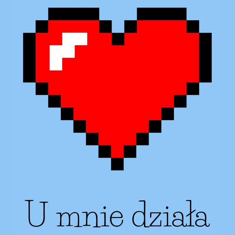 Pixelated red cheese on black background