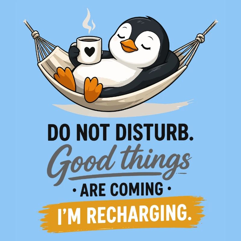 Penguin Recharging Hammock
