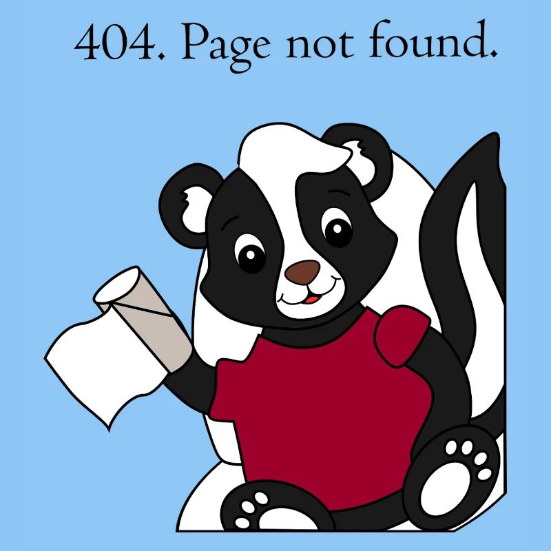 Skunk Pixie 404 Page non trouvée
