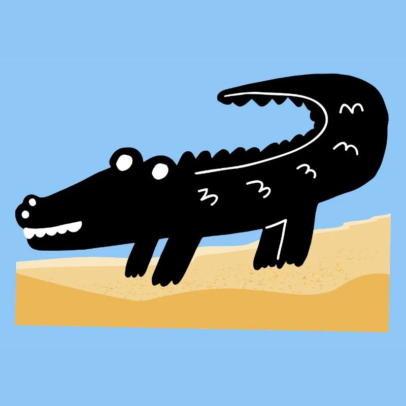 crocodile noir