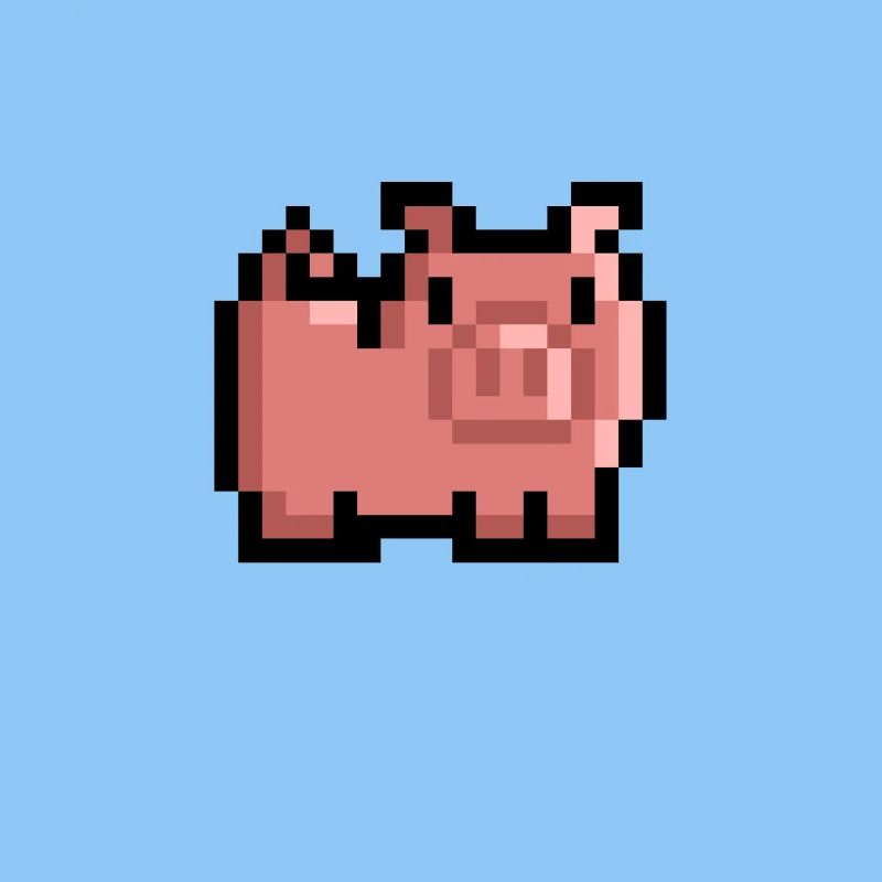 Retro Schwein