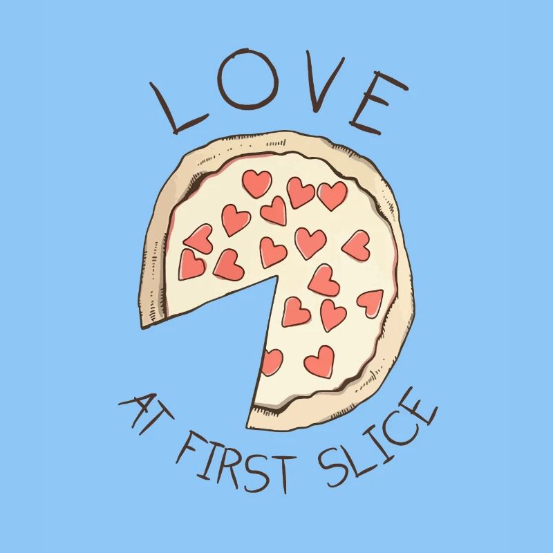 Pizza Love At First Slice