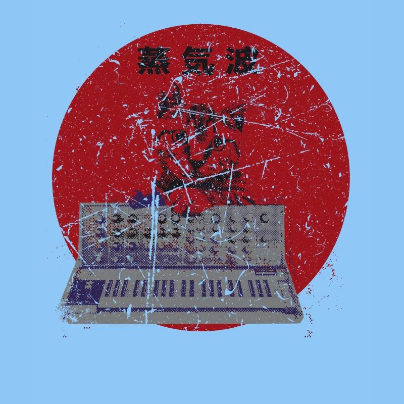 Vintage Japan Synthesizer Katze Analog Synth Retro