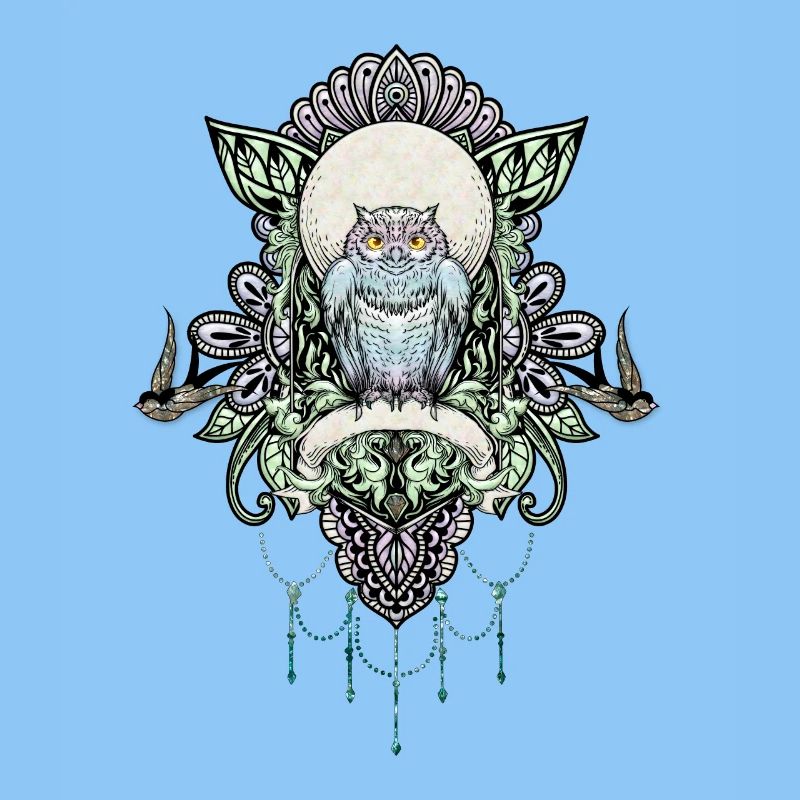 Niedliche dekorative Eule