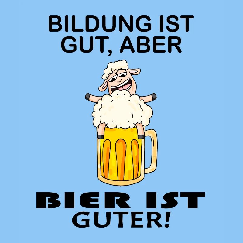 Lustiger Bier Spruch