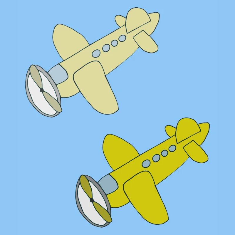 flugzeug doppelt
