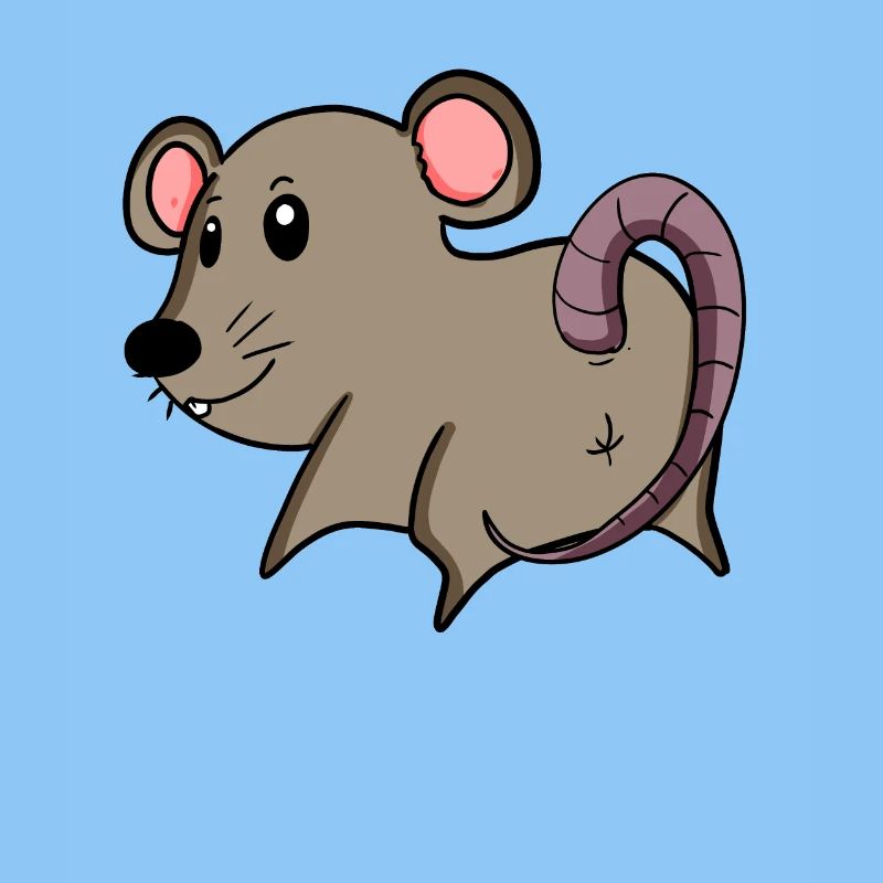 Mouse from behind - Mouse butt - Mouse ass