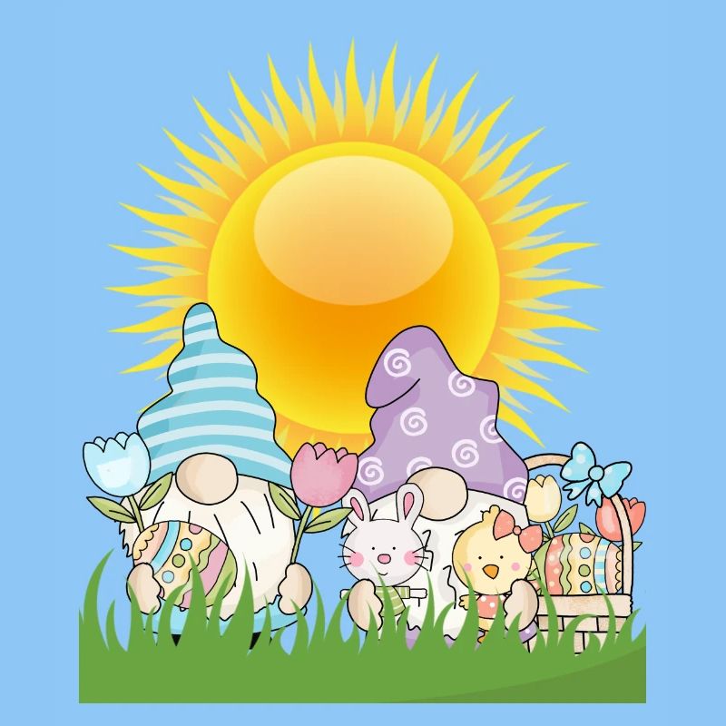 Sunny Spring Gnomes Parade