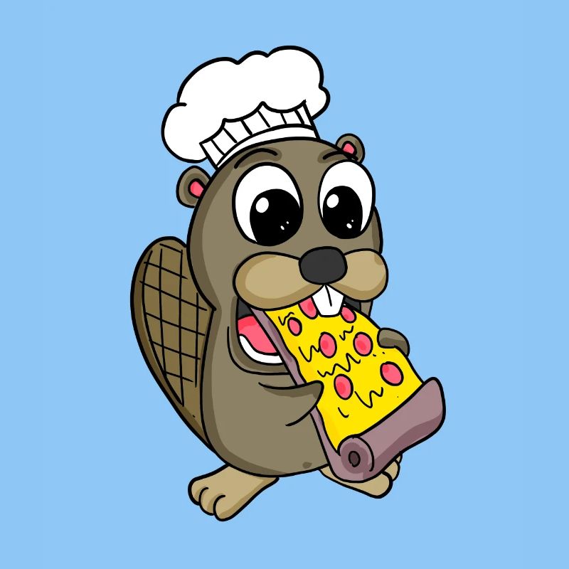 Pizza au castor gourmet