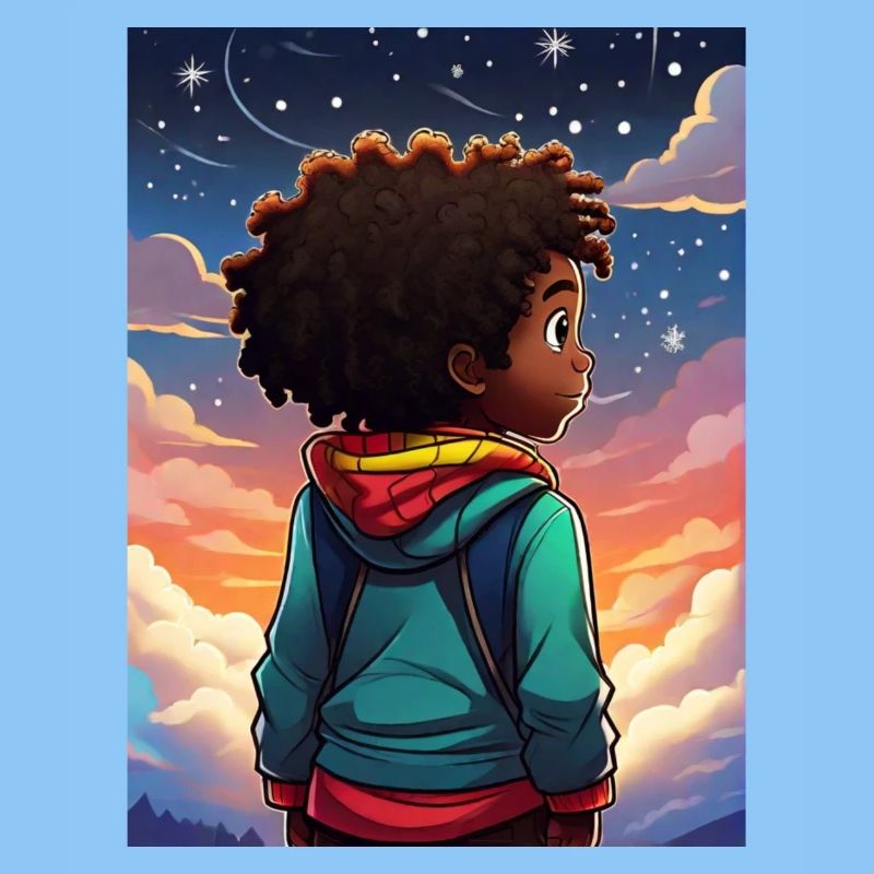 Ciel nocturne Aventure Enfants Design