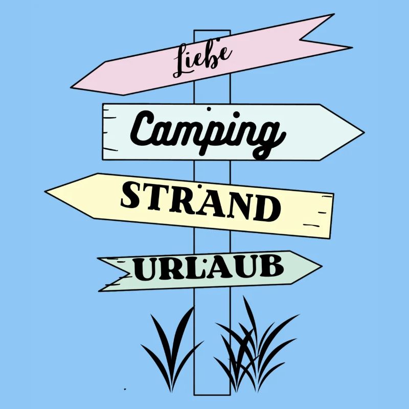 Camping Strand Urlaub Liebe